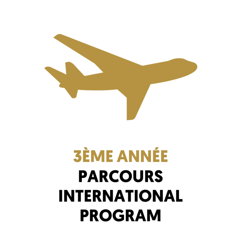 Logo 3ème année Parcours International Program